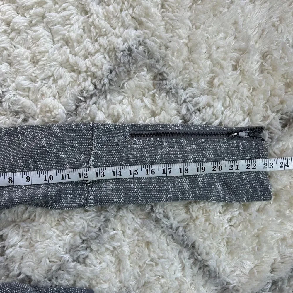 Free People Gray Draped Cardigan
